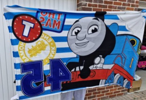 Thomas the tank blanket - thomas,
